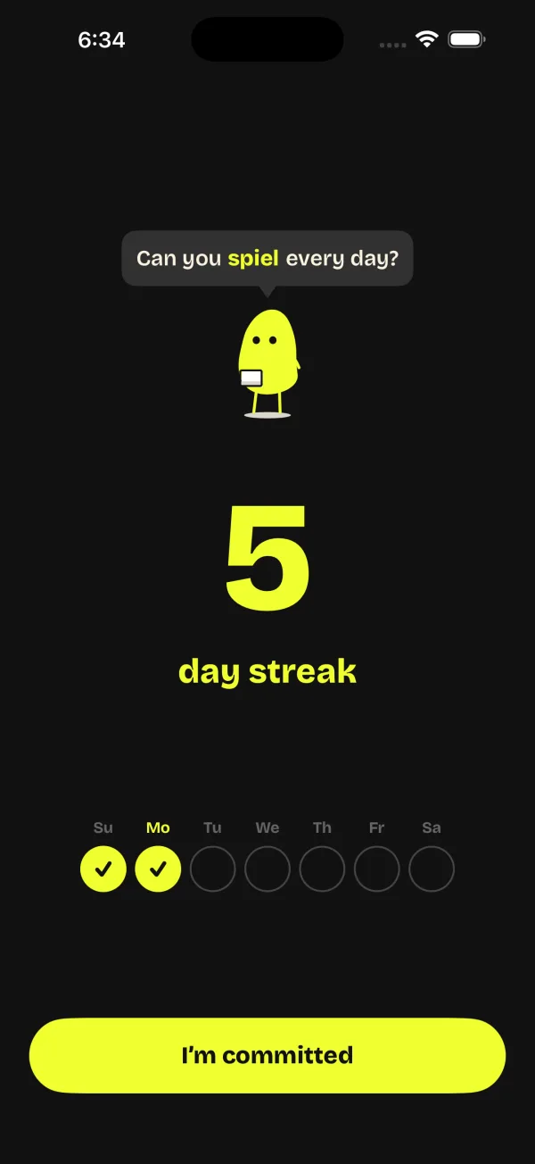 The streak screen